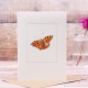 Tortoiseshell butterfly card