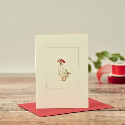 Christmas Goose Christmas card