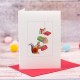 Squirrel with presents Christmas card