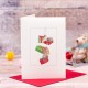 Mice and presents Christmas card
