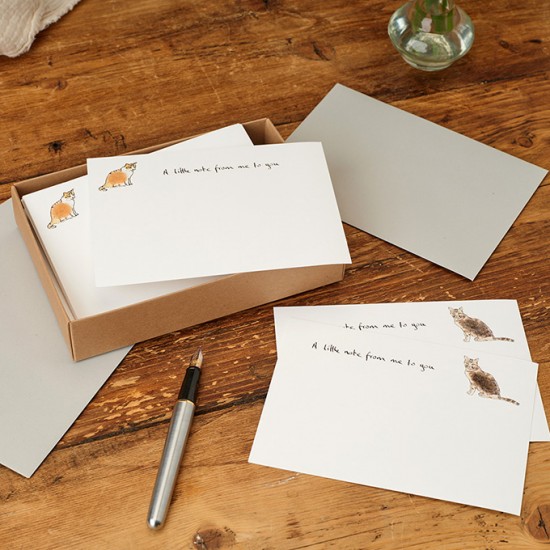 Notecards Cat - 2 designs