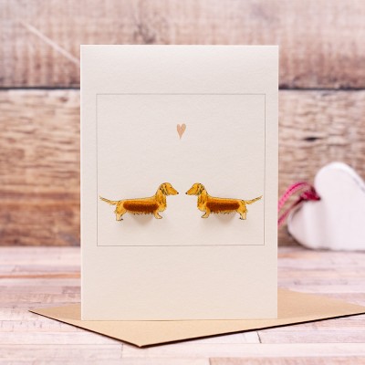 Red Dachshunds in Love Red Dachshunds in Love