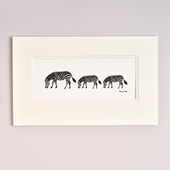 E18C10 - Zebras print