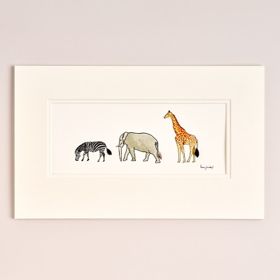 Safari animals print