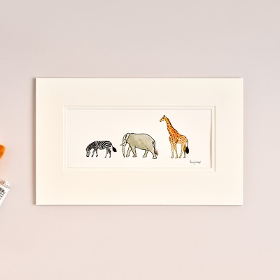 Safari animals print