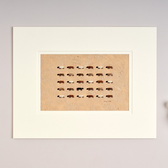 Limited Edition Print Of 30 Sheep print