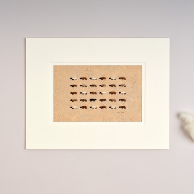 Limited Edition Print Of 30 Sheep print Limited Edition Print Of 30 Sheep print