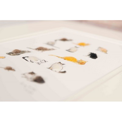 Limited Edition Print Of Cats print