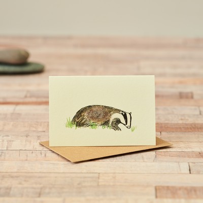 Mini Badger card Mini Badger card