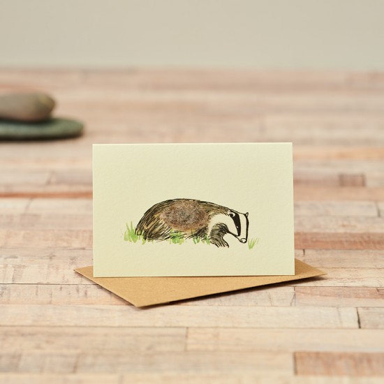 Mini Badger card