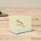 Mini Bird Bluejay card