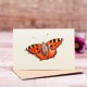 Mini Tortoiseshell Butterfly card
