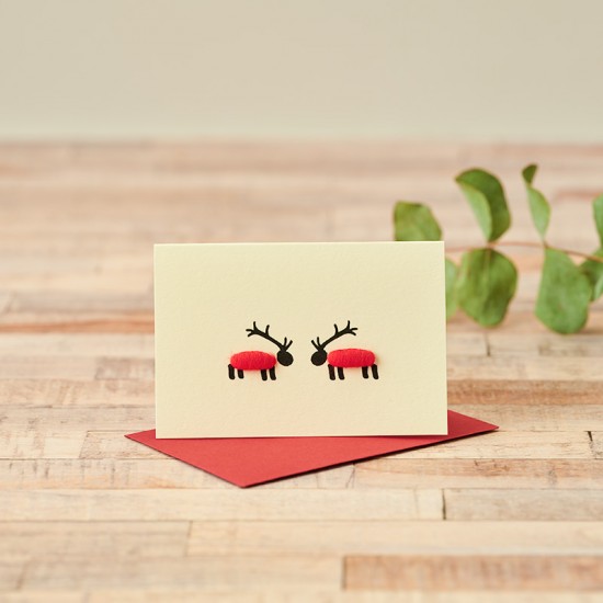 Mini 'Sheepdeer' card