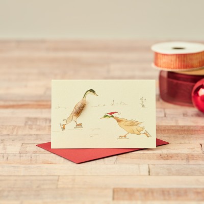 Mini Ducks skating card