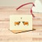 Mini Cow Highland in love card