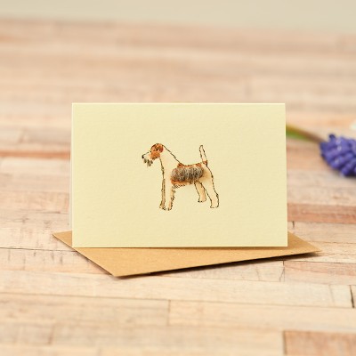 Mini Terrier Fox card
