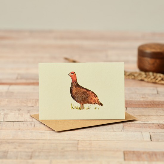 Mini Grouse card
