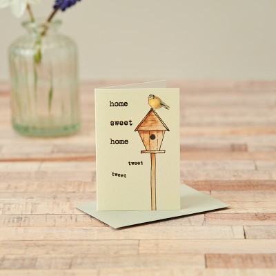 Mini Home sweet home card