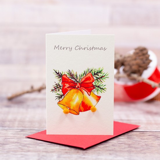 Mini Christmas Bells card