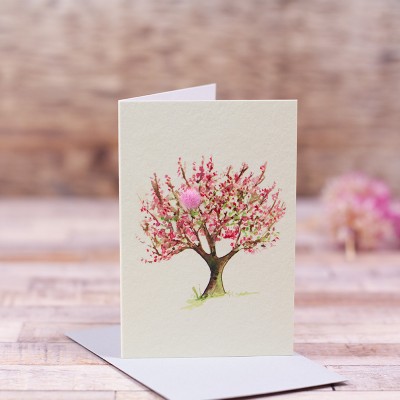 Mini Apple Blossom card Mini Apple Blossom card