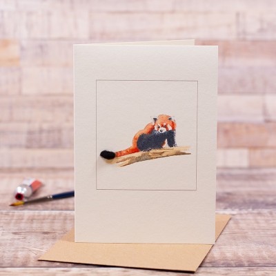 Red Panda card Red Panda card