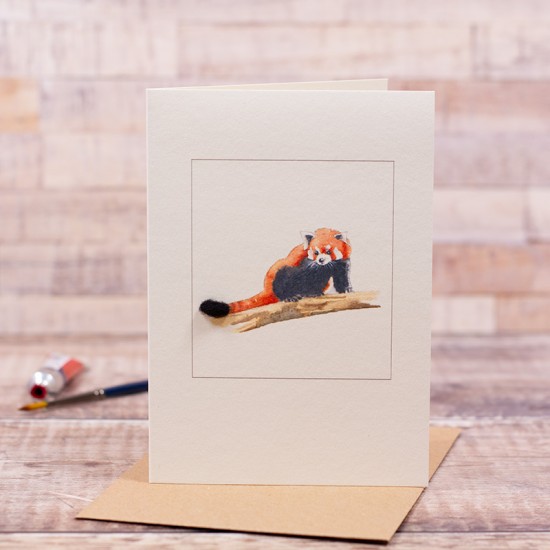 Red Panda card