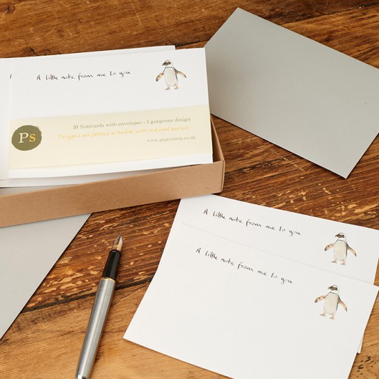 Notecards Penguins
