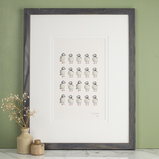 Limited Edition Of 20 Puffins print