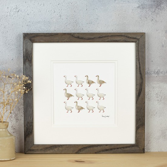 Greylag Geese print