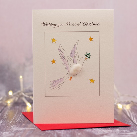 Dove Christmas card