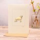 Cream Labrador Greetings Card