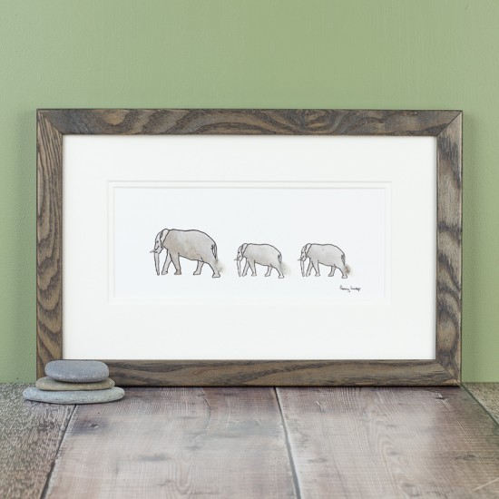 E18B10 - Elephants print