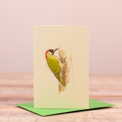 Mini Woodpecker card Mini Woodpecker card