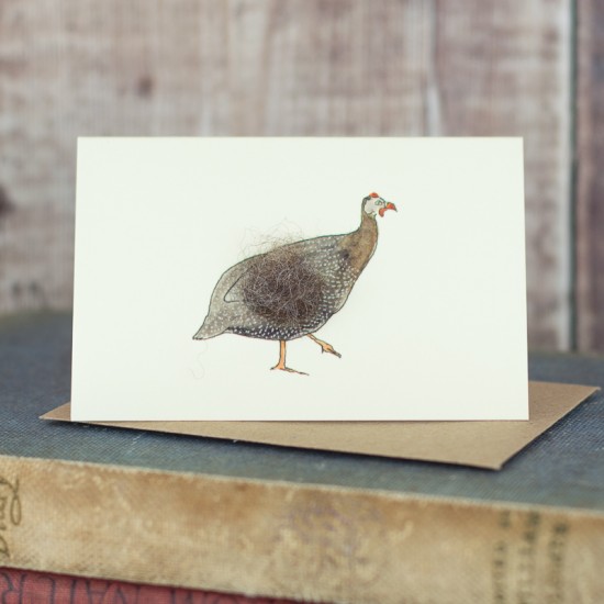 Mini Guinea Fowl 2 card