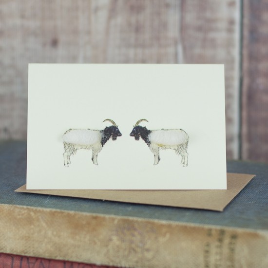 Mini Goats  card