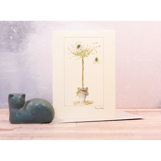 Willow in a Pot card