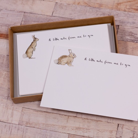 Notecards Rabbits - 2 designs